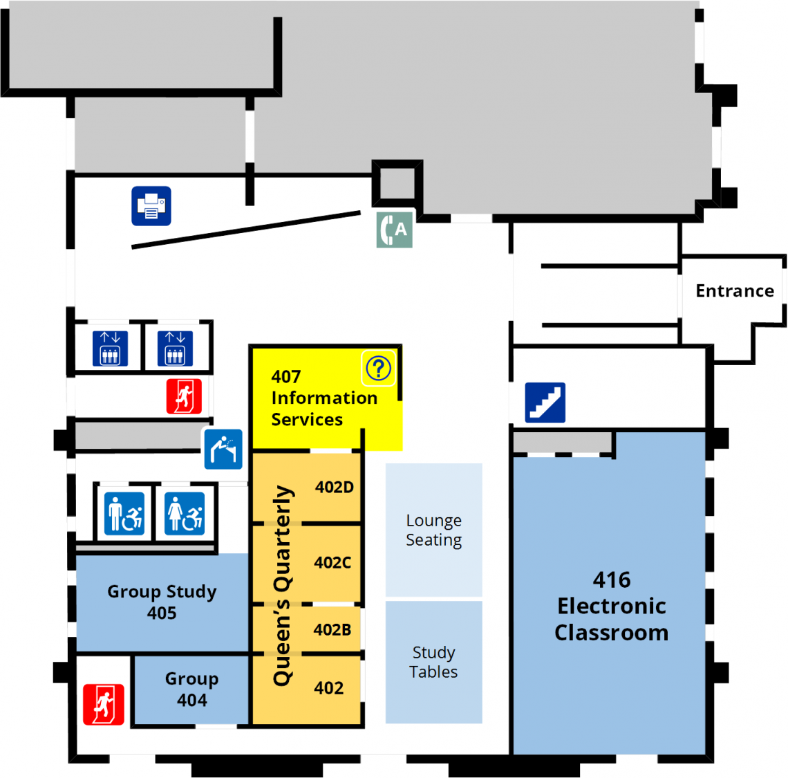 Douglas library ground floor floor plan