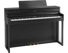 Image of the new digital piano in Stauffer Library
