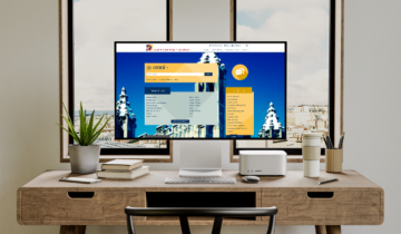QUL website displaying on a desktop computer