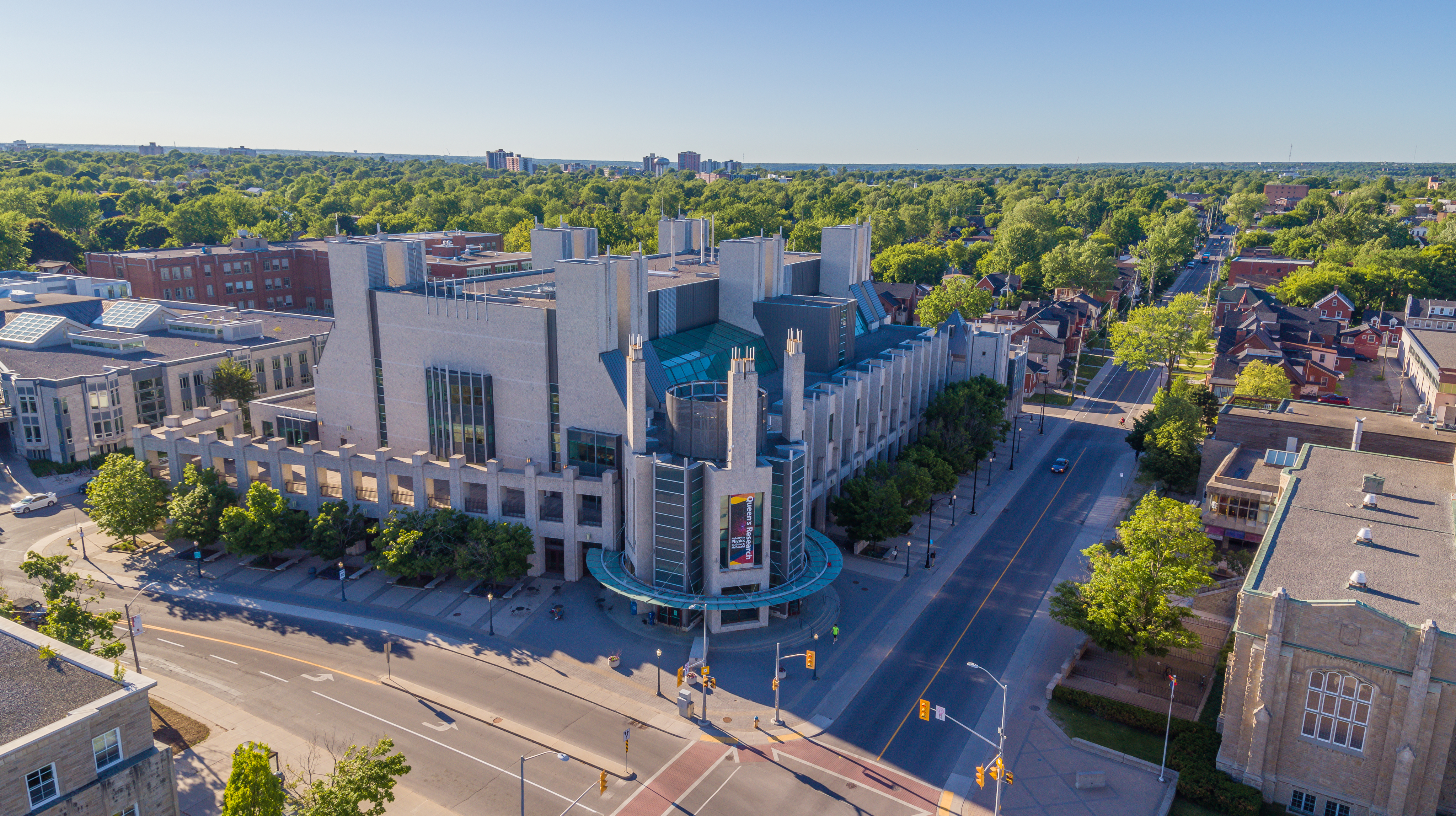 Photo of the Joseph S. Stauffer Library