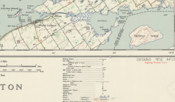 topographic map