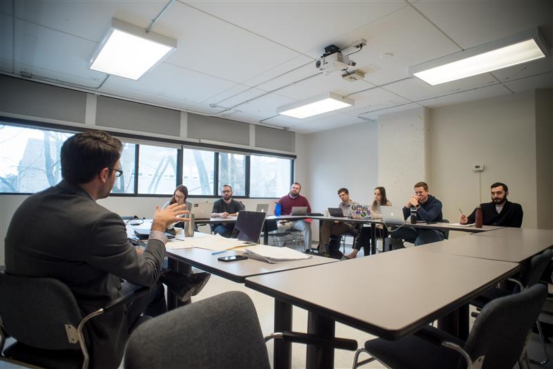 people in a classroom