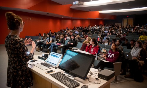 Politics Undergraduate and Graduate Classroom