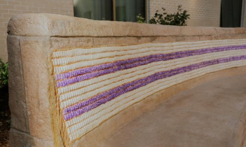 A representation of a wampum belt